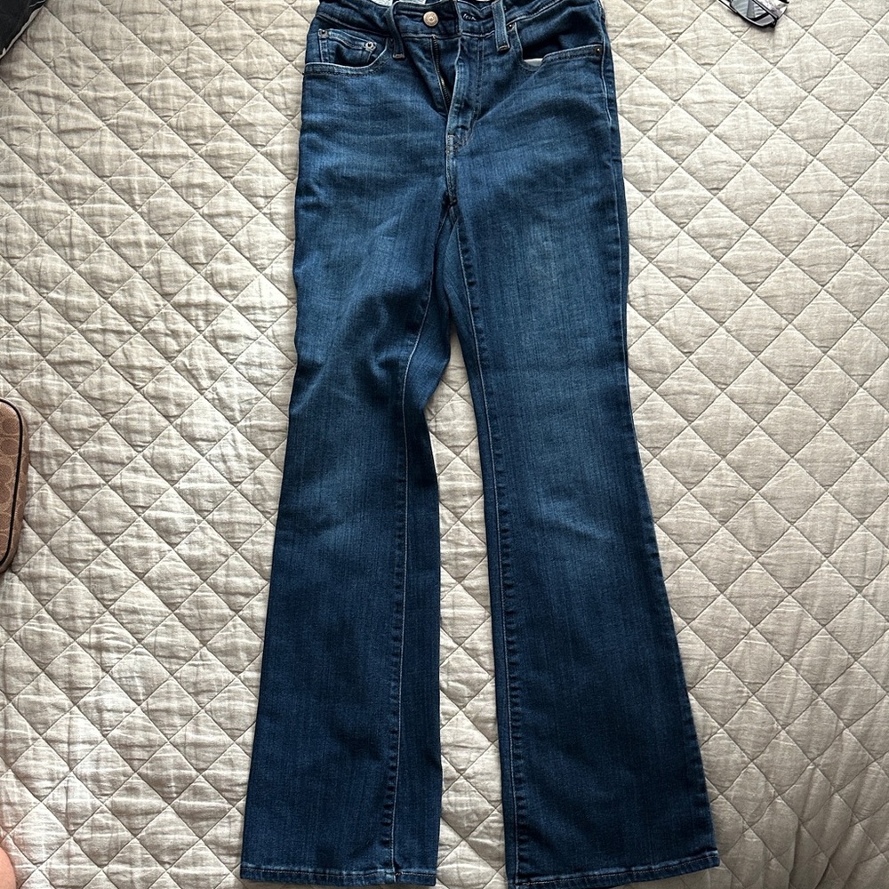 Levi's Dark Blue Flare Jeans